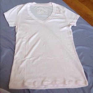 Light Pink Soft V Neck Tee